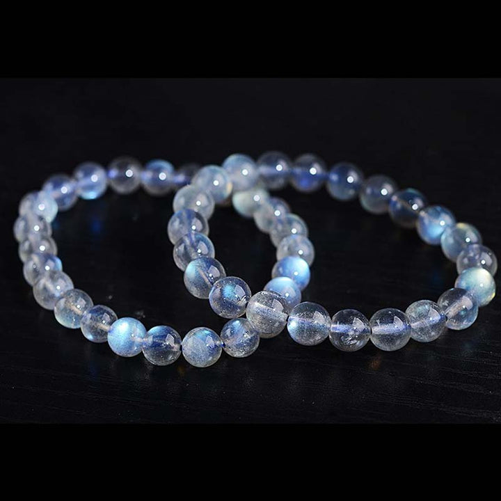 Buddha Stones Natural Moonstone Healing Beads Bracelet - image 7