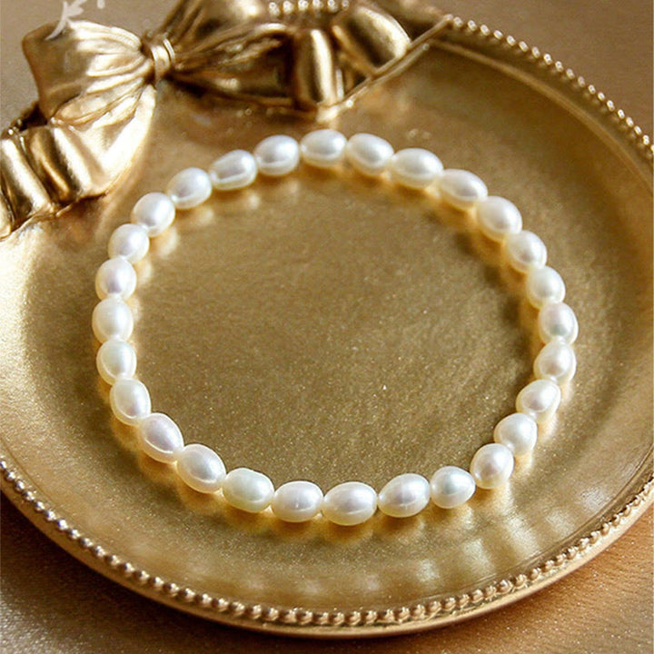 Buddha Stones Natural Pearl Healing Beaded Bracelet - image 2