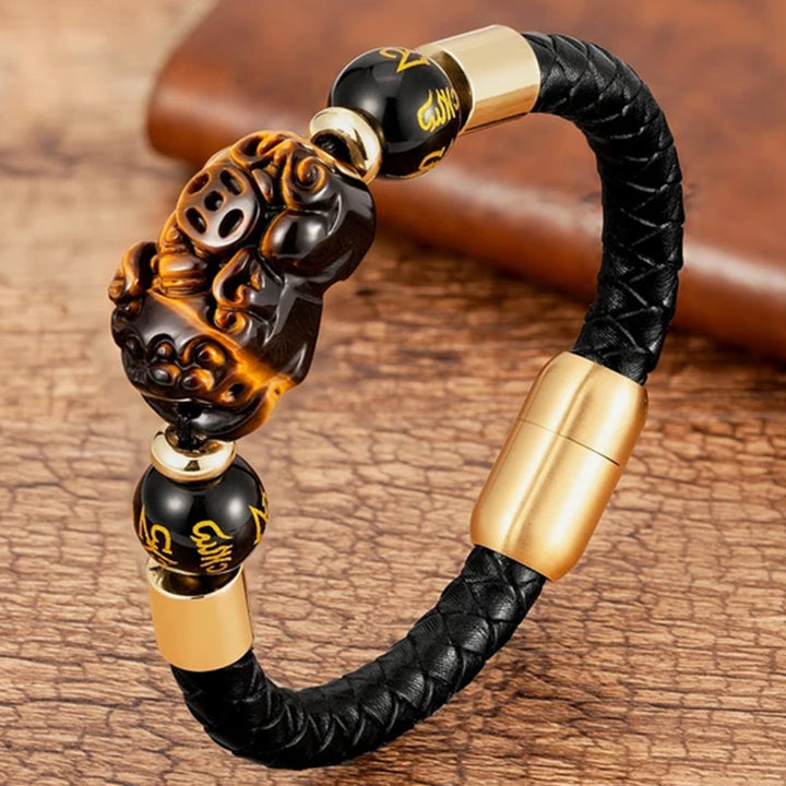 FengShui Tiger Eye Pixiu Bracelet - image 2