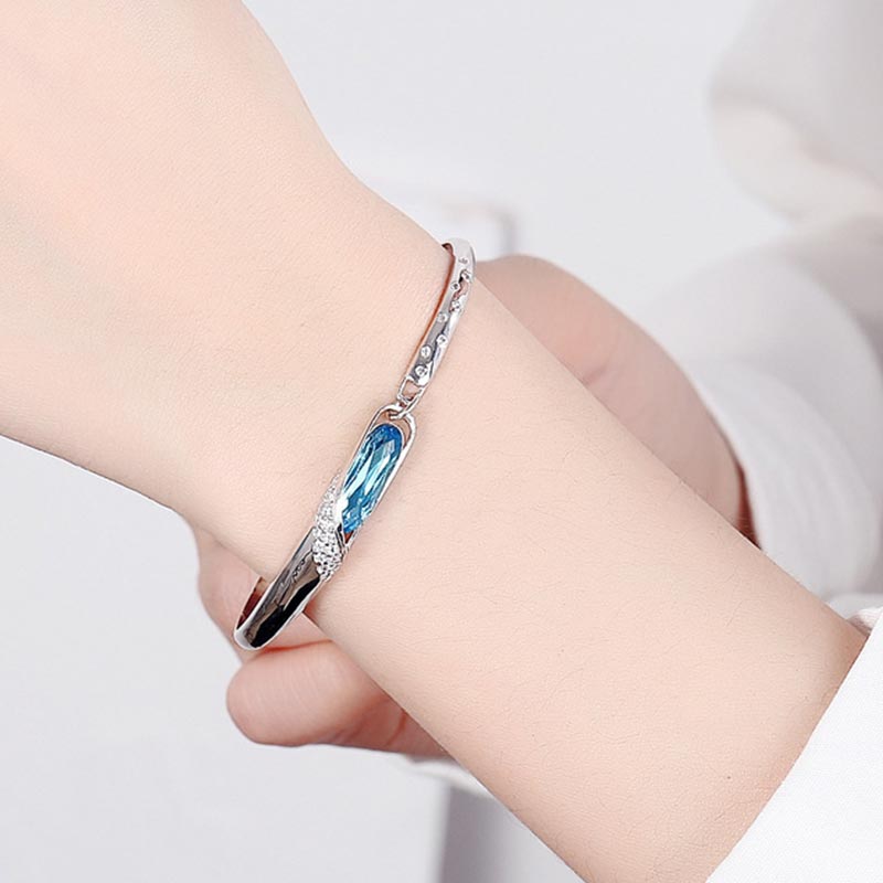 Buddha Stones 925 Silver Plated Copper 12 Constellations of the Zodiac Charm Bracelet - image 1