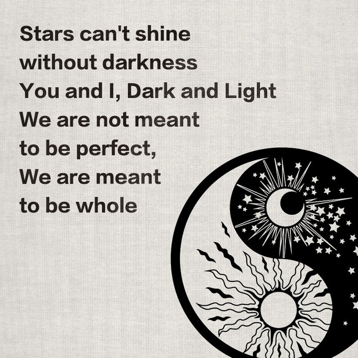 Buddha Stones 2pcs Yin Yang Hematite Couple Bracelet - image 5