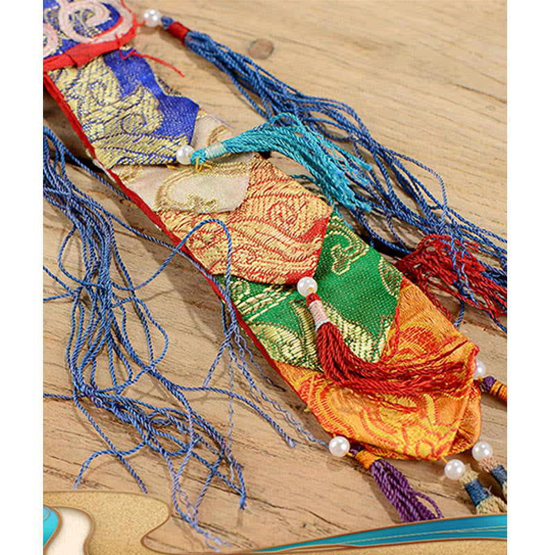 Tibetan Handmade Shankha Om Mani Padme Hum Buddha Avalokitesvara Turquoise Conch Shell Positive Decoration - image 10