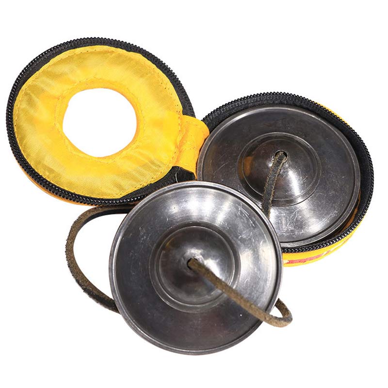 Buddha Stones Tibetan Tingsha Bell Copper Luck Decoration With Bag - image 8