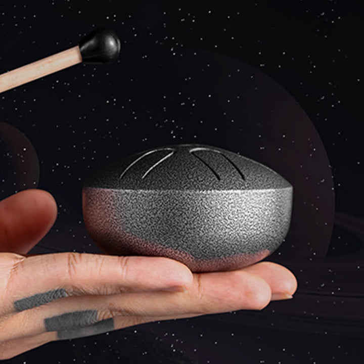 Mini Steel Tongue Drum 3 Inch Sound Healing Drum Kit - image 2