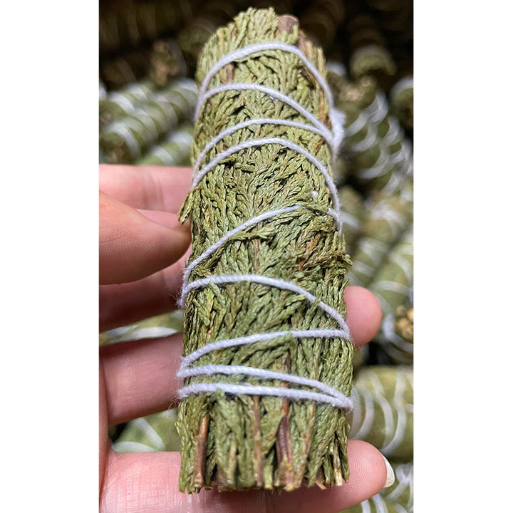 Buddha Stones Cedar Smudge Stick for Home Cleansing Incense Meditation and Rituals Cedar Sticks Incense Wands - image 12