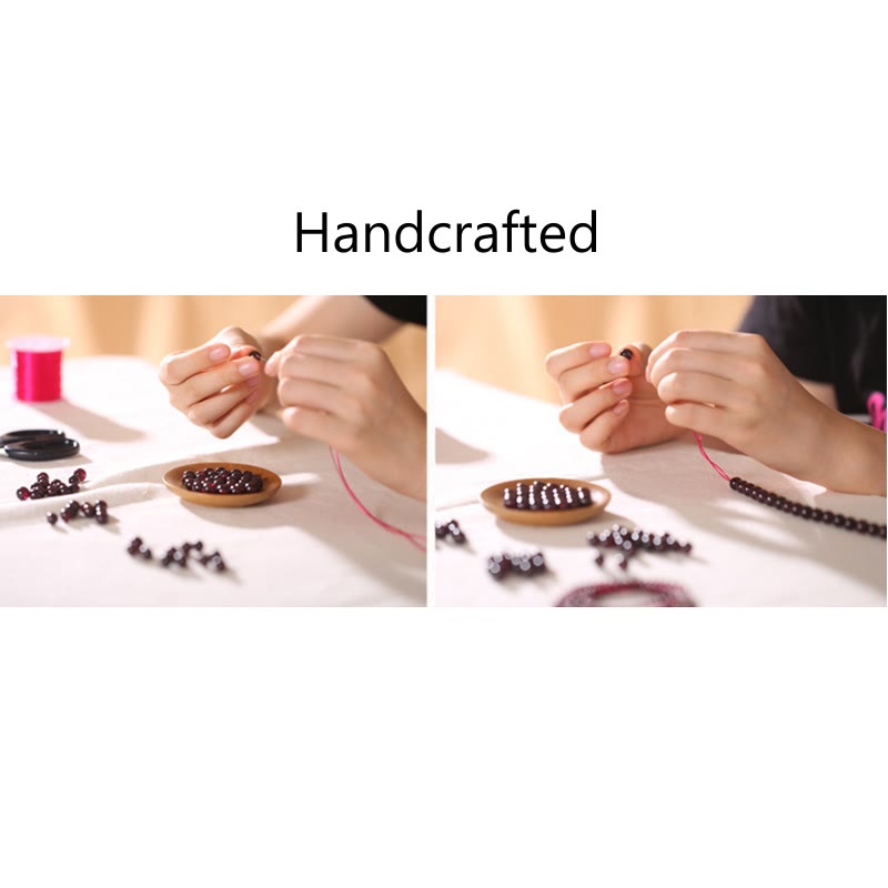 Buddha Stones Natural Hetian Jade Peace Buckle Pearl Luck Handcrafted Braided Bracelet - image 11