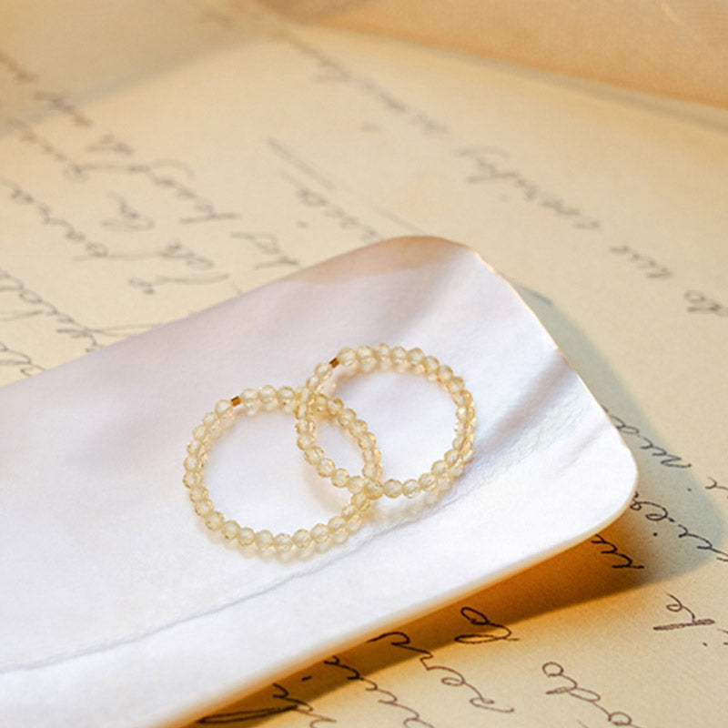 Buddha Stones Natural Citrine Happiness Prosperity Ring - image 6