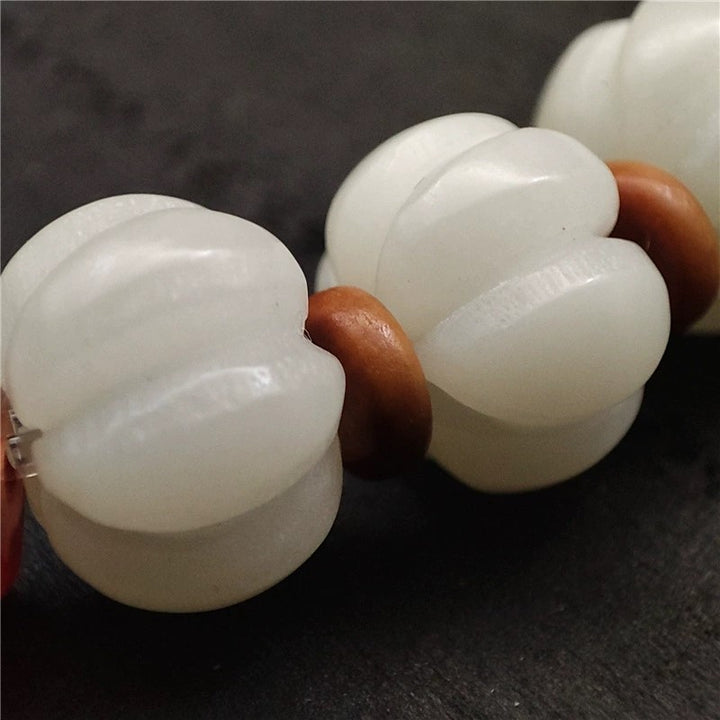 Natural Bodhi Seed Agate Bodhi Harmony Bracelet - image 3