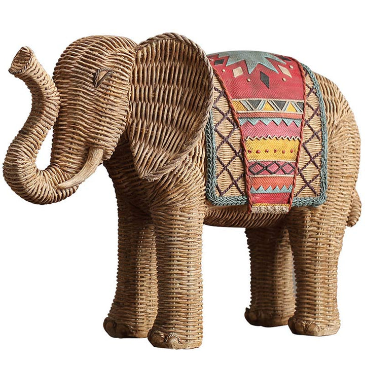 Buddha Stones Elephant Resin Wisdom Wealth Home Decoration - image 15