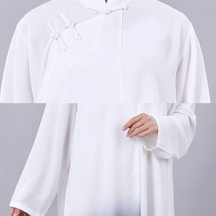 Buddha Stones Gradient Painting Meditation Prayer Spiritual Zen Tai Chi Qigong Practice Unisex Clothing Set - image 7