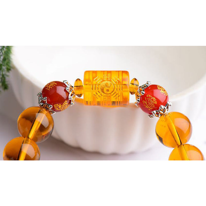 Buddha Stones Natural Citrine Fortune Happiness Bracelet - image 8