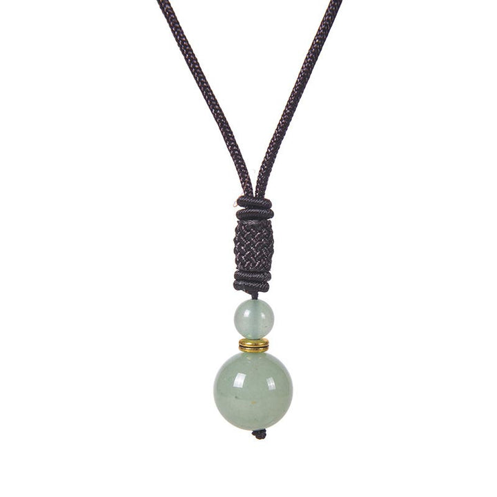 Buddha Stones Tibetan Jade Harmony Necklace - Jade - image 9
