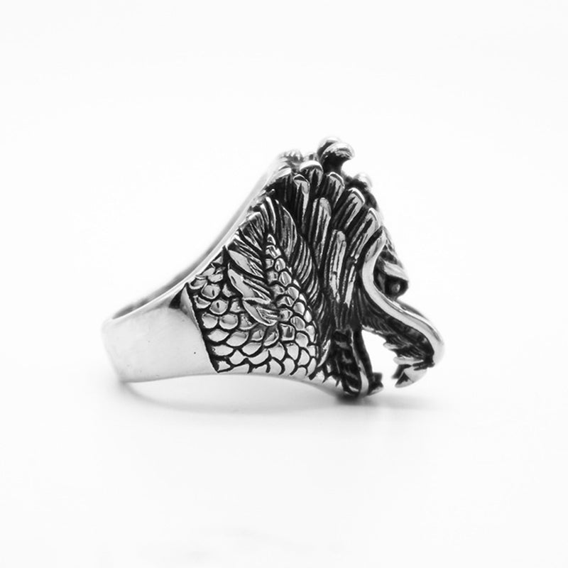 Dragon Balance Titanium Steel Ring - image 6