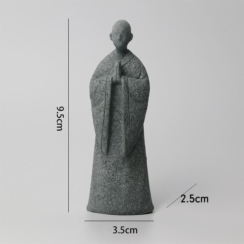 Buddha Stones Meditation Buddha Monk Serenity Home Decoration - image 13