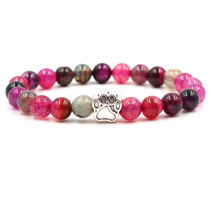 Indian Agate Green Agate Dog Paw Positive Calm Bracelet - Tourmaline (Positive ♥ Love) - image 16