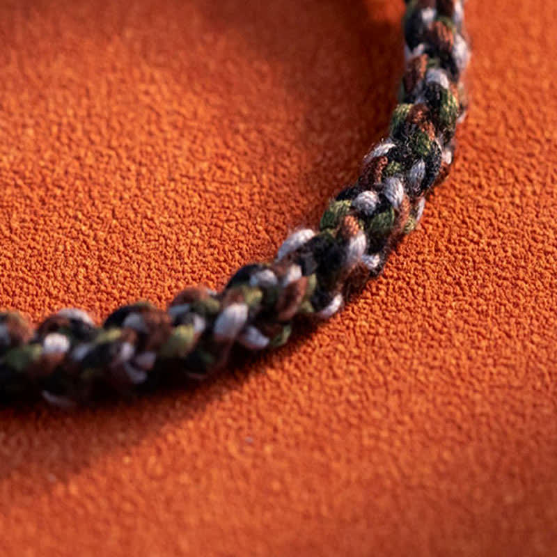 Buddha Stones 990 Sterling Silver Tibetan Handmade Amber Steelyard Weight Wish Protection Bracelet - image 11