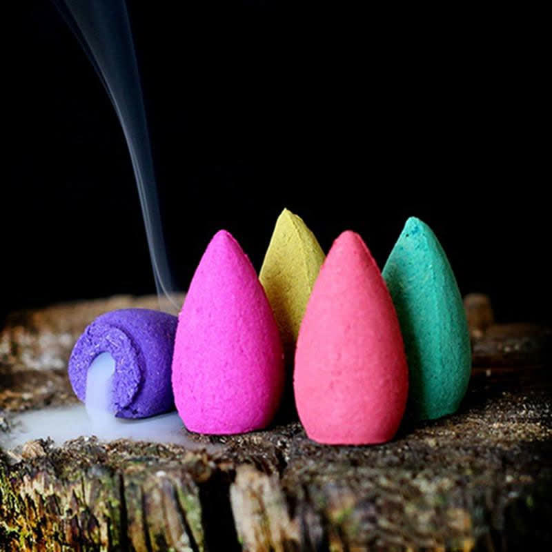 Halloween Pumpkins Ghost Resin Backflow Smoke Fountain Incense Burner Decoration - image 15