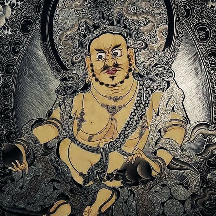 Buddha Stones 108 Mala Beads Natural Tiger Eye Copper Dorje Protection Tassel Bracelet - image 26