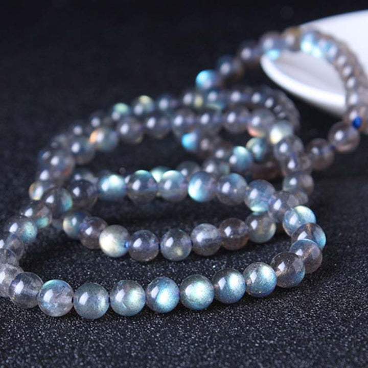 Buddha Stones Natural Moonstone Healing Beads Bracelet - image 12