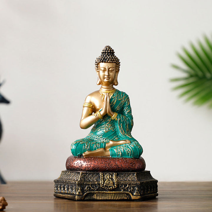 Buddha Stones Buddha Compassion Resin Statue Decoration - image 3