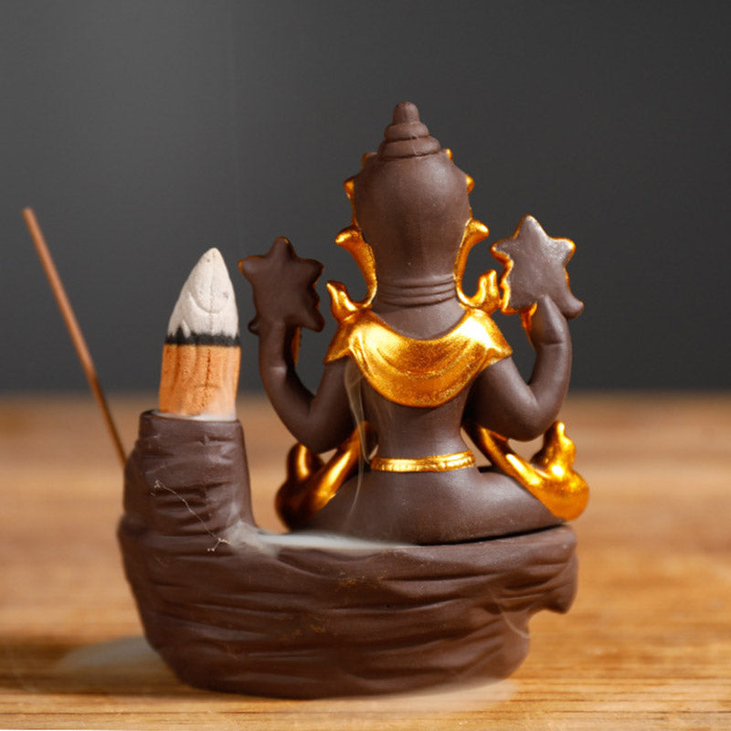 Buddha Stones Tibetan Buddha Healing Incense Burner Decoration - image 2