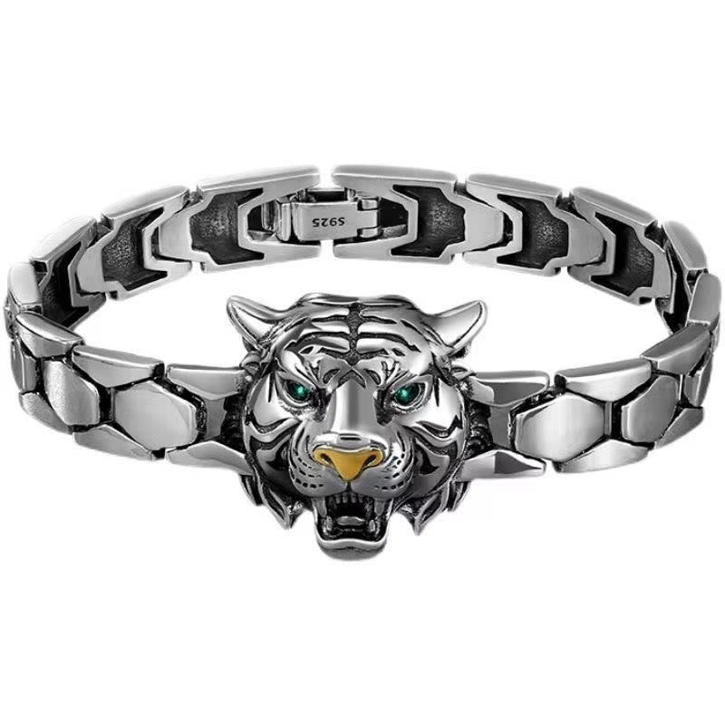 Buddha Stones Tiger Head Design Healing Bracelet - image 12