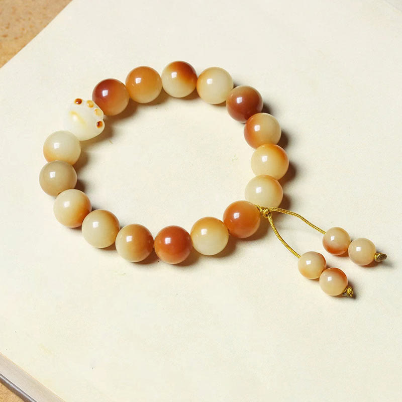 Buddha Stones Natural Bodhi Seed Lovely Paw Claw Peace Wisdom Bracelet - image 3