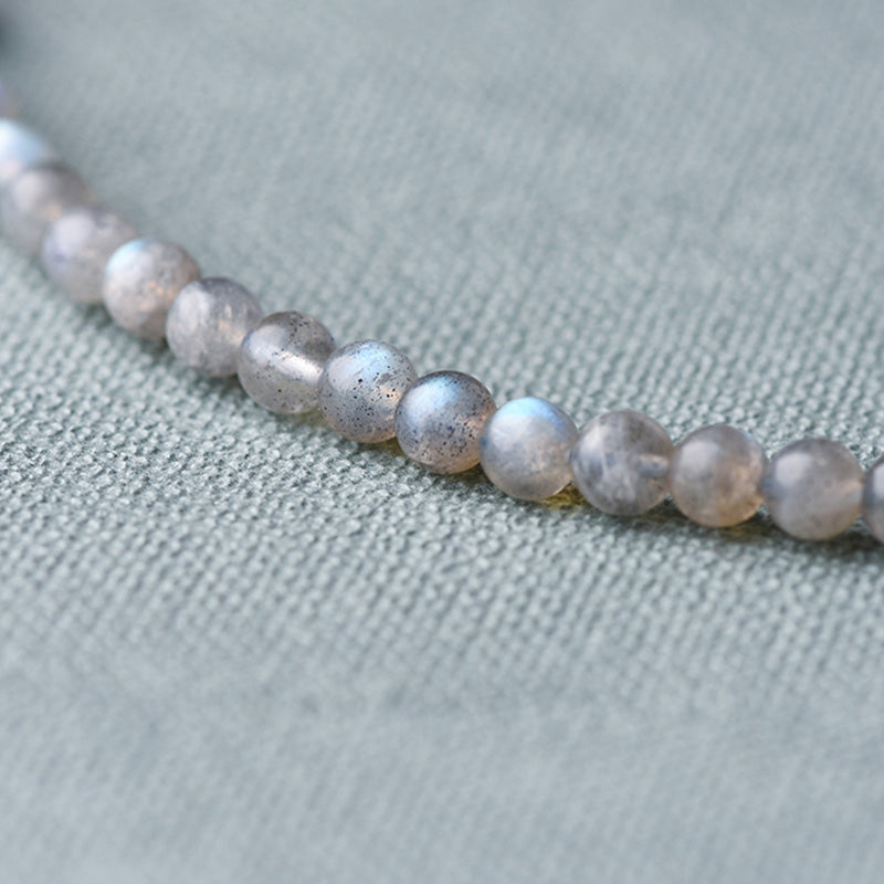 Buddha Stones Moonstone Lazurite Calm Healing Positive Bracelet - image 14