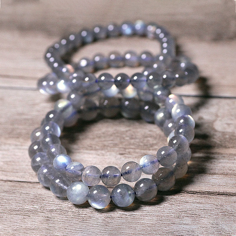 Buddha Stones Natural Moonstone Calm Positive Bracelet - image 8
