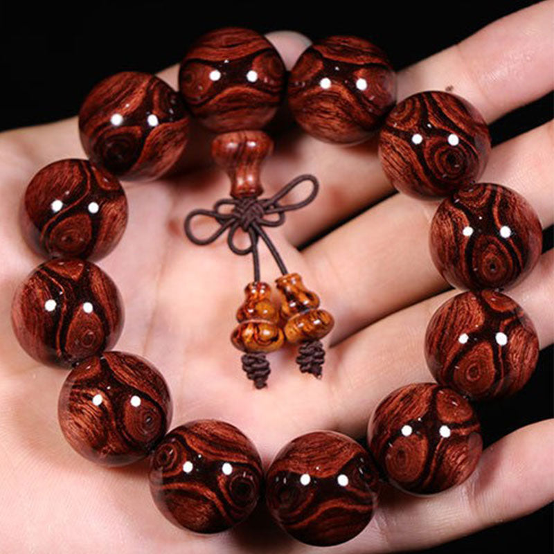 Buddha Stones Tibetan Rosewood Warmth Bracelet (Random Type) - image 4