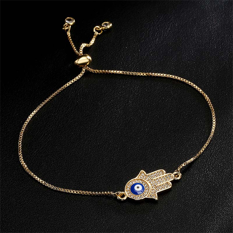 Buddha Stones Evil Eye Protection Courage Bracelet - image 1