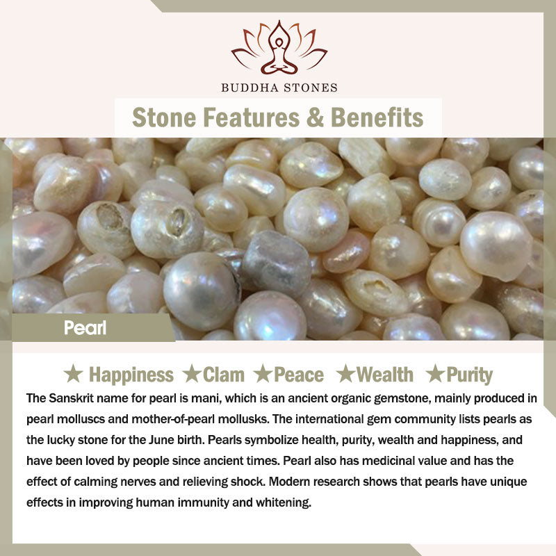 Buddha Stones Pearl Flower Zircon Leaves Happiness Wealth Adjustable Ring - image 9
