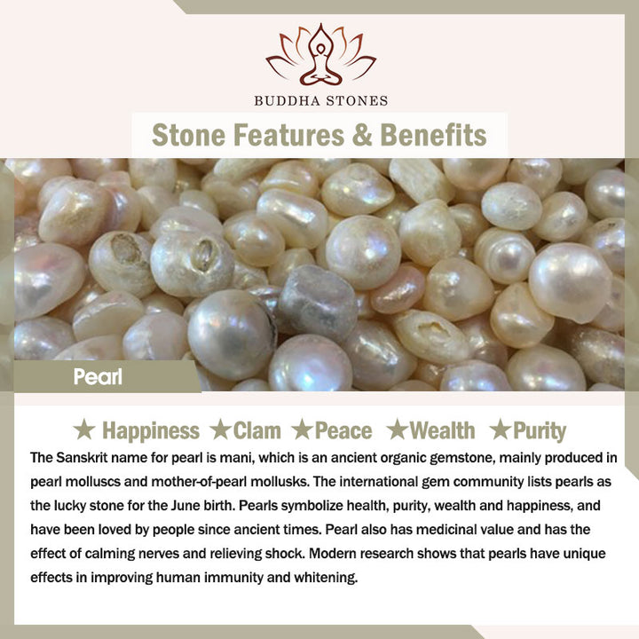 Buddha Stones Pearl Flower Zircon Leaves Happiness Wealth Adjustable Ring - image 9