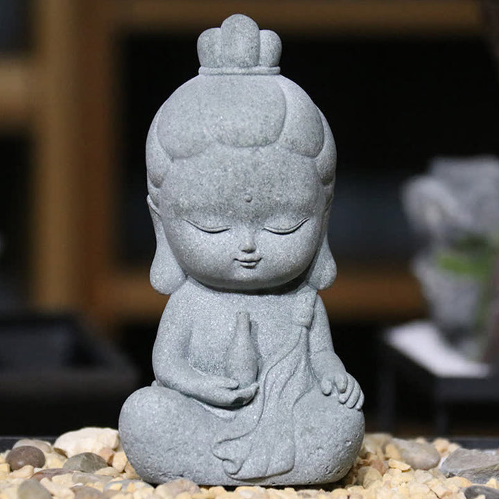 Buddha Stones Meditation Buddha Statue Compassion Home Decoration - image 5