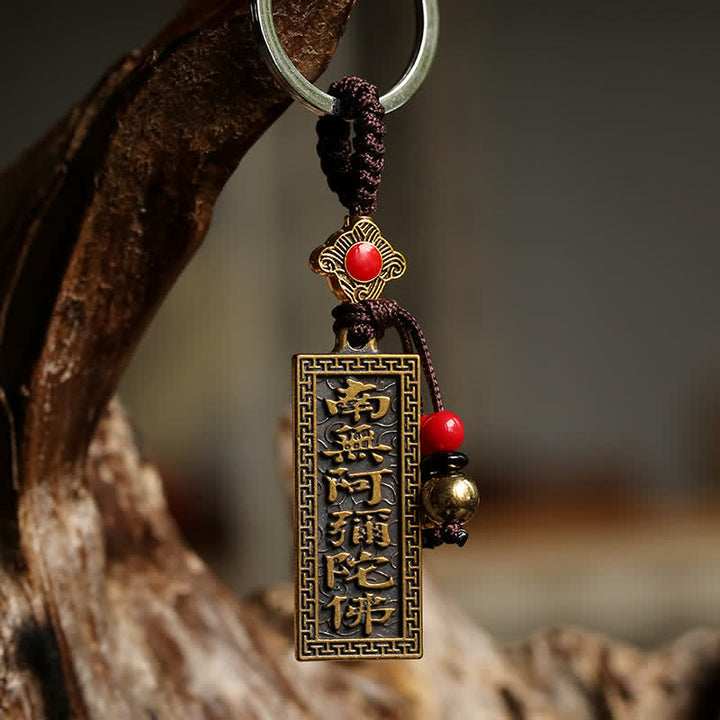 Namo Amitabha Peace Blessing Keychain - image 1