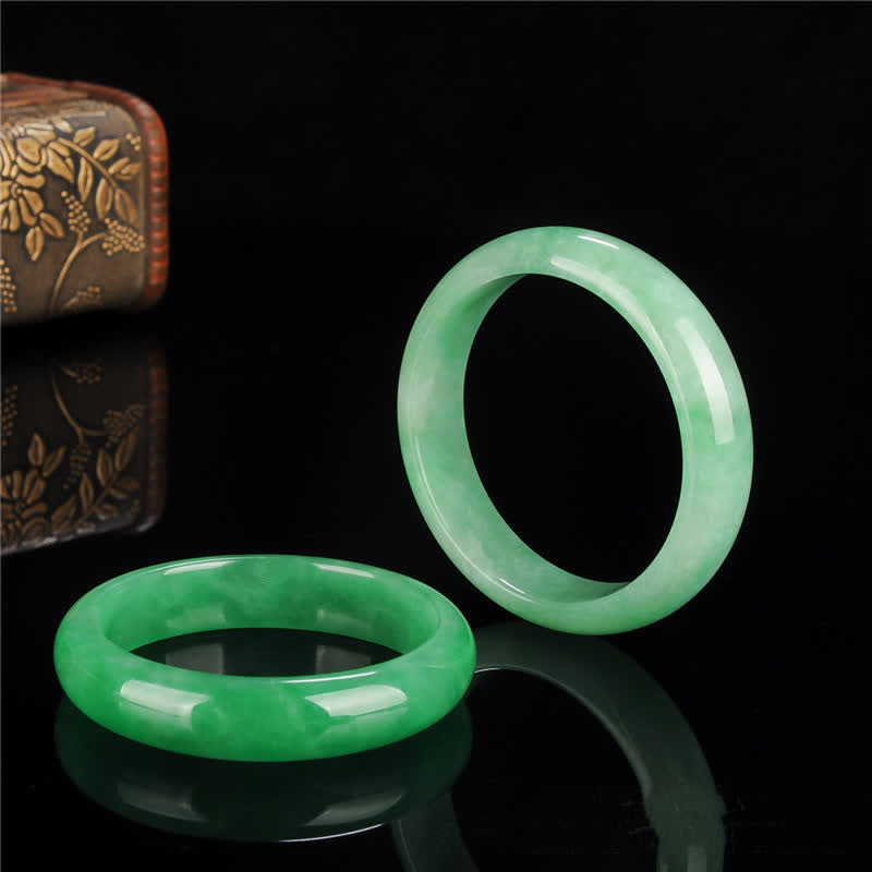 Buddha Stones Jade Healing Abundance Protection Bracelet Bangle - image 7