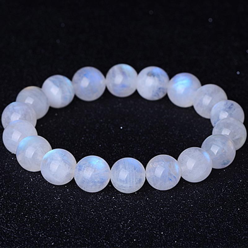 Buddha Stones Natural Moonstone Prosperity Bracelet - image 4