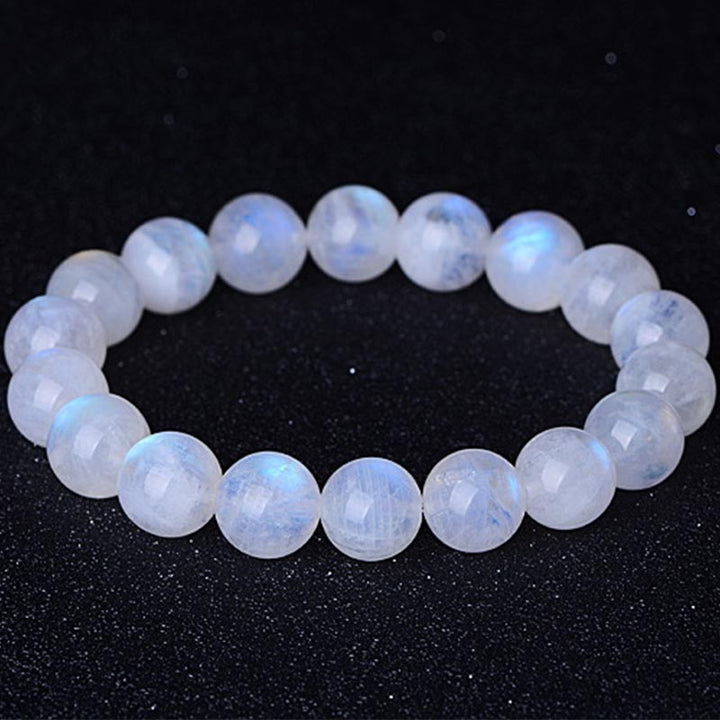 Buddha Stones Natural Moonstone Prosperity Bracelet - image 4