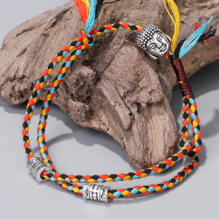 Buddha Stones  Head Serenity String Bracelet - image 5