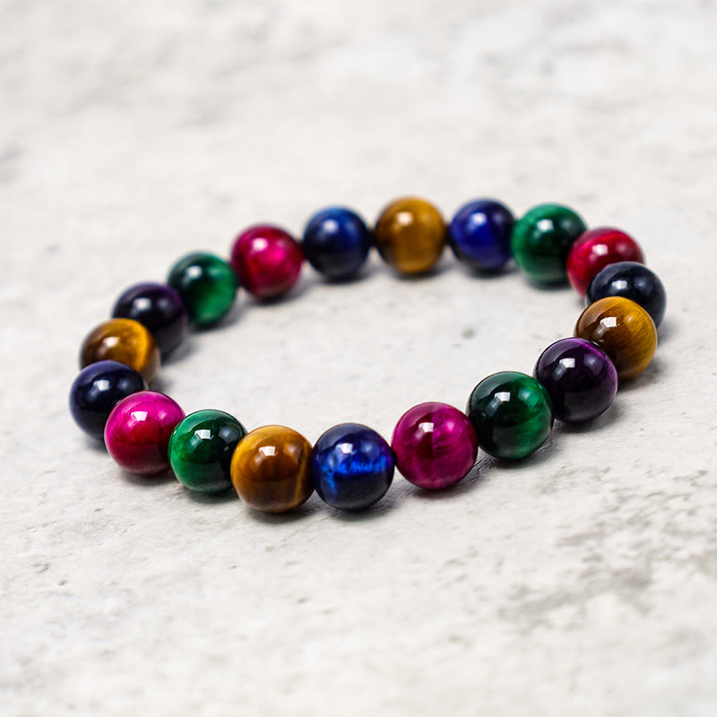 Buddha Stones Tiger Eye Resolve Courage Bracelet - image 21