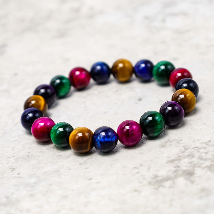 Buddha Stones Tiger Eye Resolve Courage Bracelet - image 21