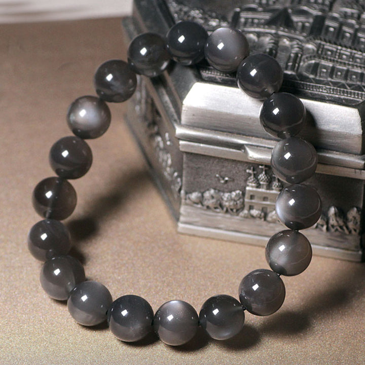 Buddha Stones Natural Moonstone Positive Love Beads Bracelet - image 1