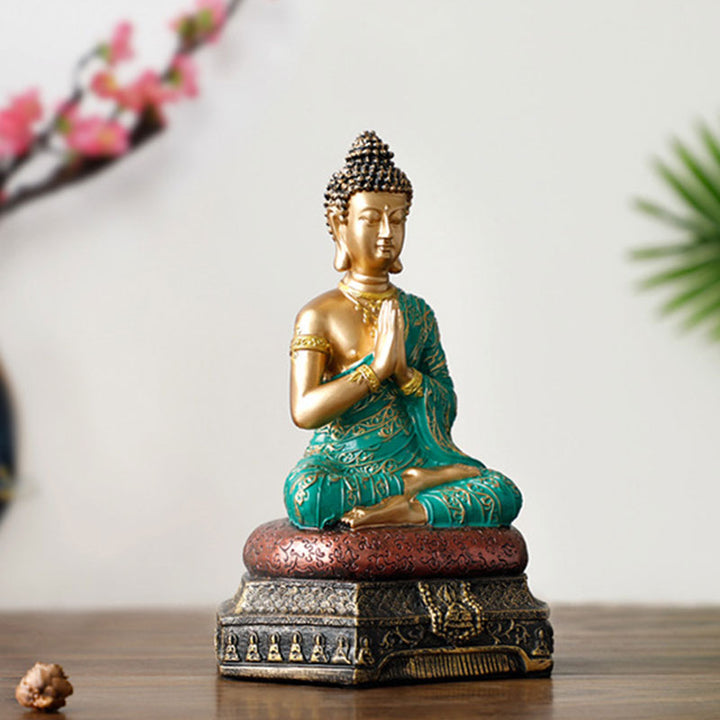 Buddha Stones Buddha Compassion Resin Statue Decoration - image 4