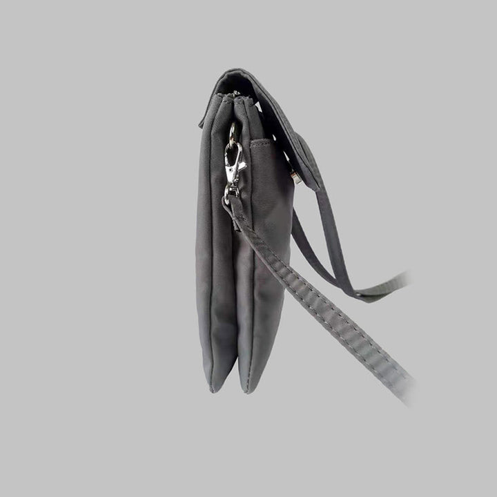 Buddha Stones Waterproof Handmade Embroidered Lotus Flowers Crossbody Bag Shoulder Bag Cellphone Bag - image 10