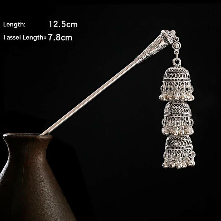 Water Drop Lily of the Valley Flowers Tassels Confidence Hairpin - image 18