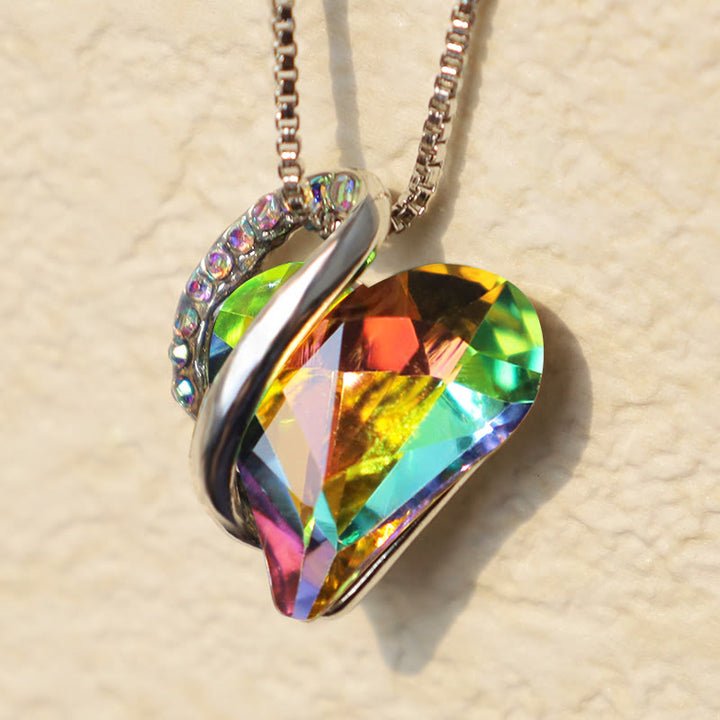 Buddha Stones Love Heart Birthstone Healing Energy Necklace Pendant - image 47