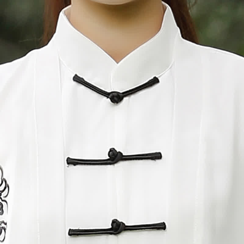 Buddha Stones Auspicious Clouds Gradient Meditation Prayer Spiritual Zen Tai Chi Qigong Practice Women's Clothing Set - image 11