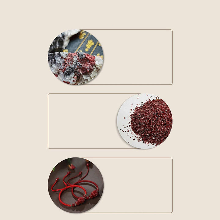 Buddha Stones Chinese Zodiac Natal Buddha Cinnabar Amulet Blessing String Bracelet - image 23