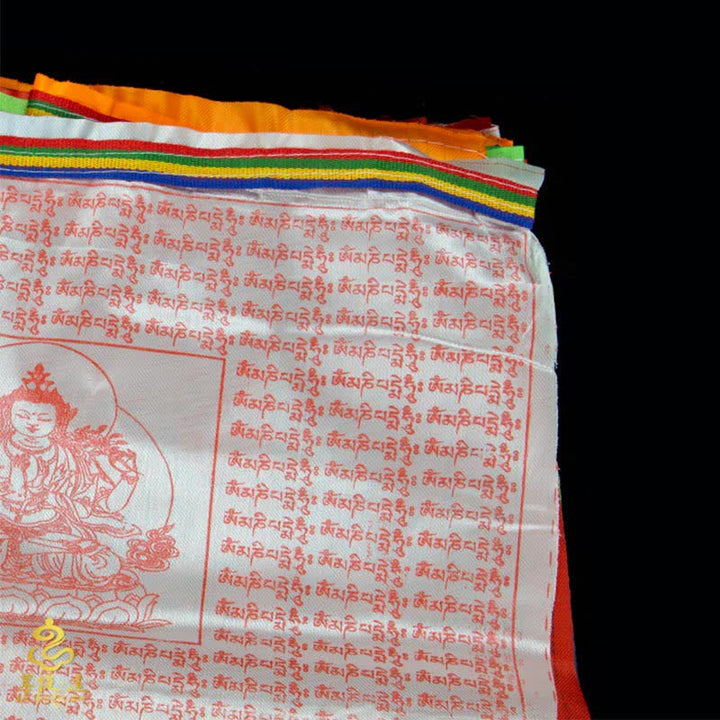 Tibetan 5 Colors Windhorse Blessing Outdoor 20 Pcs Prayer Flag - image 17
