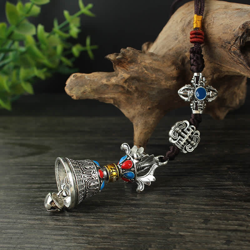 Tibet Om Mani Padme Hum Vajra Dorje Spiritual Car Hanging Decoration - image 9